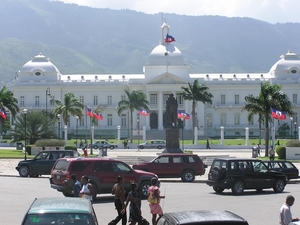 Port-au-Prince : marktplaats bidonville