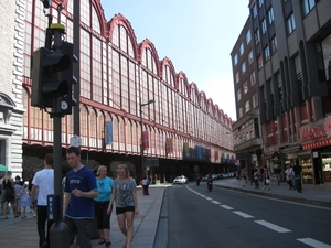 Einde wandeling aan Centraal Station.