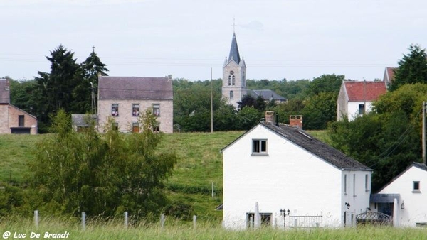 marche wandeling Romedenne Ardennen