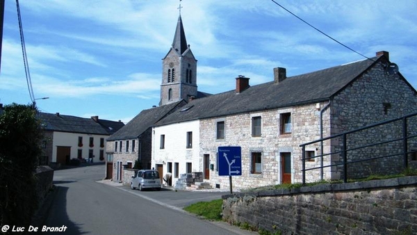 marche wandeling Romedenne Ardennen