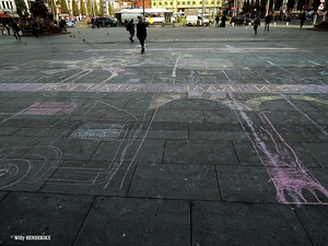 2014.10.23 KRIJTTEKENING KONINGIN ASTRIDPLEIN_2