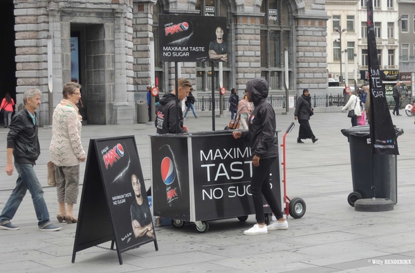 2015.09.01 'PEPSI MAX no sugar'  KONINGIN ASTRIDPLEIN 20150901 (2