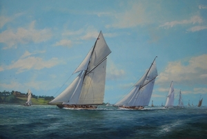 Britannia leading off  Norris castle