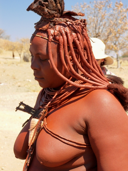 Bezoek bij de Himba's aan Epupa Falls