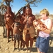 Bezoek bij de Himba's aan Epupa Falls