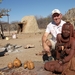 Bezoek bij de Himba's aan Epupa Falls