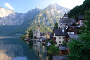 2 Hallstatt  _zicht op stad en meer