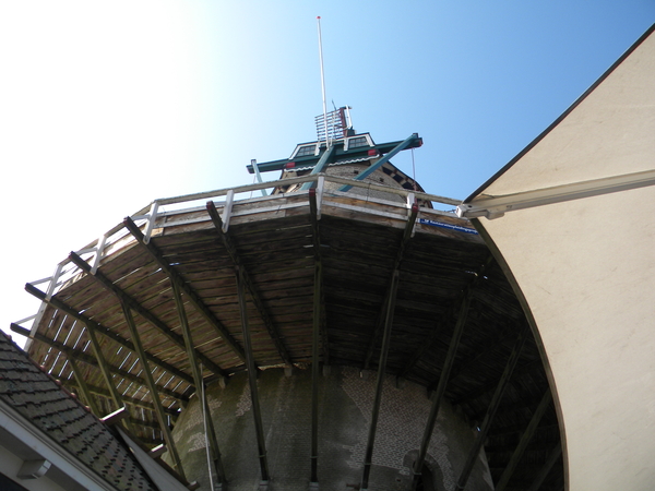 Indrukwekkend als je er onder staat.