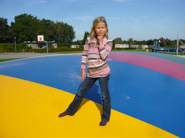 Springkussen Camping De Hondsrug.