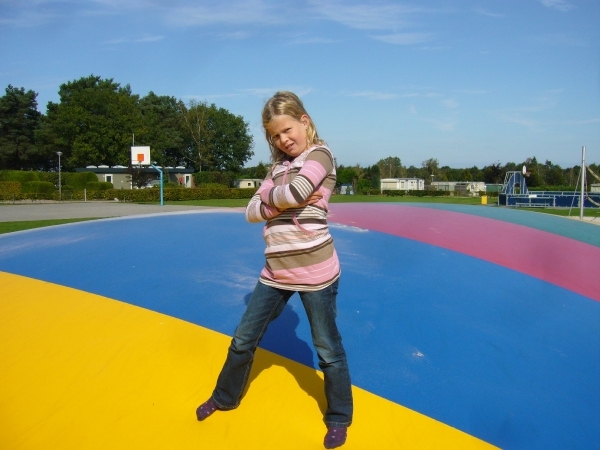 Springkussen Camping De Hondsrug.