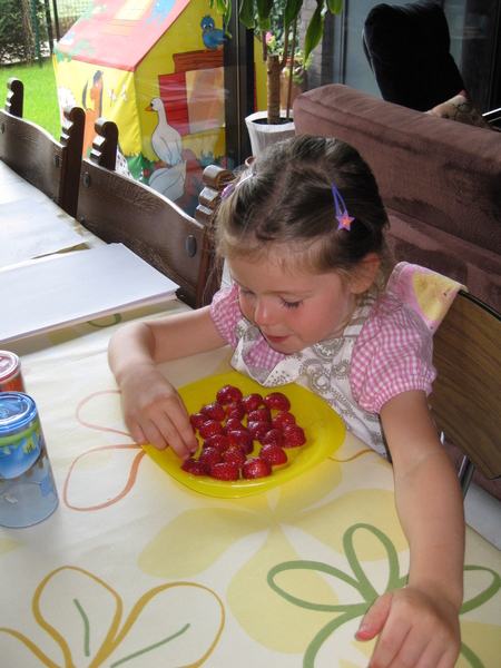 24) Jana lust ook aardbeien