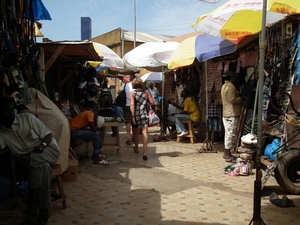 hier op de markt