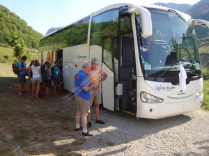 DSC07695 Ben en Rudy bij het vertrek naar Spanje