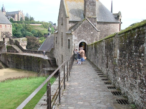 le chteau de Fougres - het kasteel