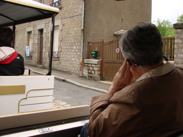 le train touristique de Fougres - toeristische trein