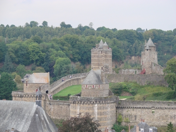 le train touristique de Fougres - toeristische trein