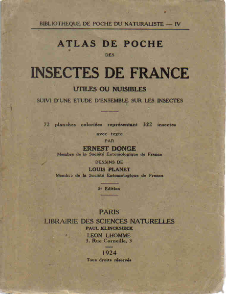 insecten, Frans