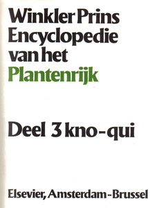 WinklerPrins encyclopedie van het plantenrijk deel 3