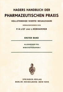 Hagers handbuch der pharmazeutischen praxis 1