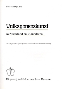Volksgeneeskunst in Nederland en Vlaanderen (v)
