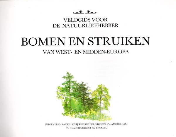 Bomen en struiken van West- en Midden Europa (v)