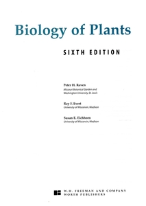 Biology of plants (v)