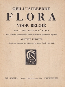 Gellustreerde flora voor Belgie* (v)