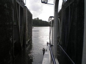 En een klein beetje lager er uit varen