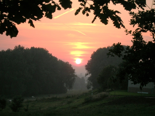 zonsondergang