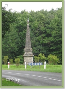 Op weg van Betz-le-Chteau naar Chevery.
