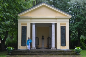 Landhuis Rottneros met beeldentuinen