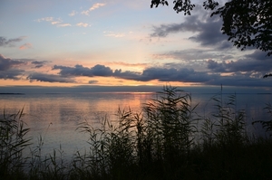 Zonsondergang Vtternmeer