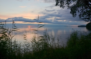 Zonsondergang Vtternmeer