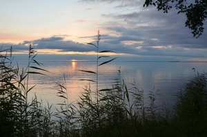 Zonsondergang Vtternmeer