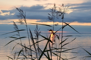 Zonsondergang Vtternmeer