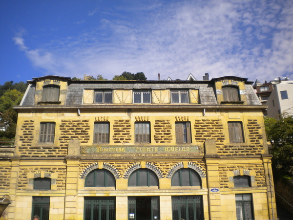 Met de funicular naar Monte Igueldo