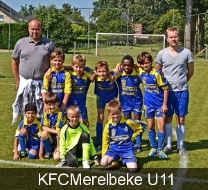 KFCMerelbeke U11-2012/2013 op tornooi te Sint-Lievens-Houtem