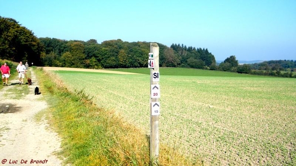 wandeling marche Adeps Onhaye