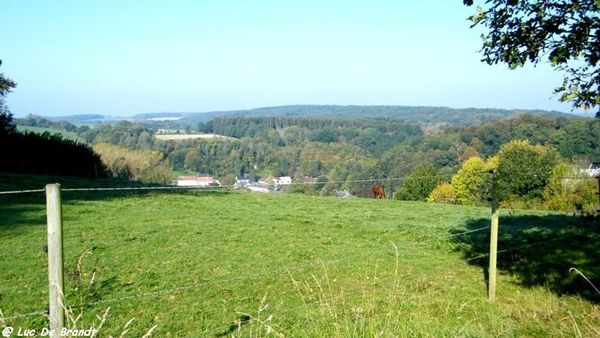 wandeling marche Adeps Onhaye