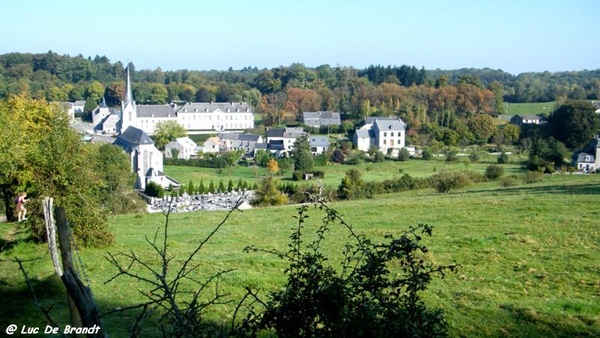 wandeling marche Adeps Onhaye