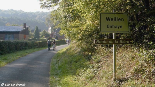 wandeling marche Adeps Onhaye