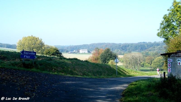 wandeling marche Adeps Onhaye