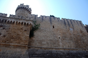 121 Rodos stad -  oude stadsmuren