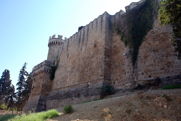 122 Rodos stad -  oude stadsmuren