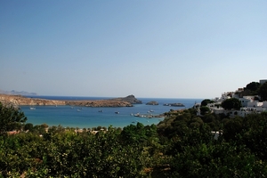 267 Rodos  -  Lindos en acropolis