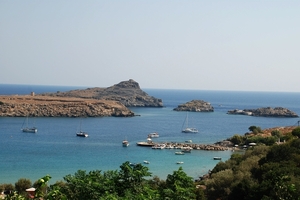 269 Rodos  -  Lindos en acropolis