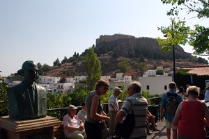 271 Rodos  -  Lindos en acropolis