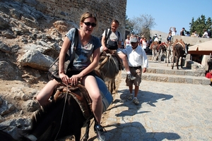 276 Rodos  -  Lindos en acropolis