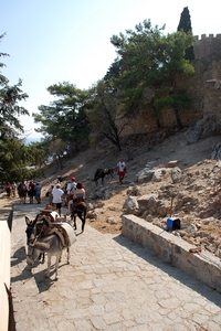 277 Rodos  -  Lindos en acropolis