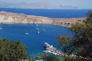 278 Rodos  -  Lindos en acropolis